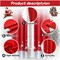 52 x 84 Inch Long Blackout Christmas Curtains for Living Room and Bedroom Set of 2